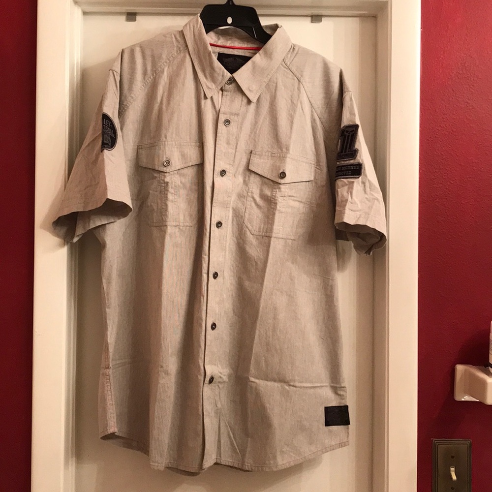 COPY - Harley Davidson Ribbed Shirt Sz 2XL